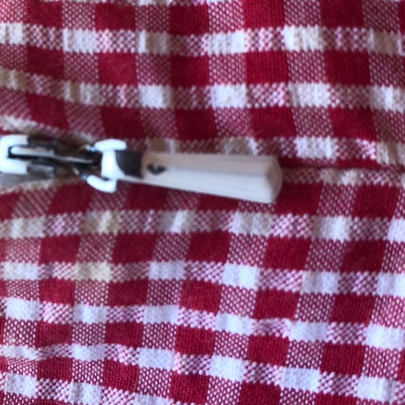 The Limited Gingham Sleeveless Dress- Lined - Size 8- Red & White NWT - Picture 7 of 7